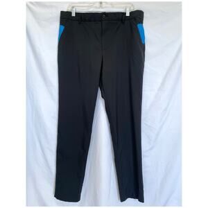 J Lindeberg Golf Johan Light Poly Stretch Pants, Black, 34W x 32"